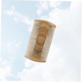 Mikinona Scalp Massager Natural Sandalwood Hair Comb Anti-static Comfortable Hairdressing Tool