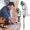 105° Angle Wrench Attachment Adapter, Corner Tool Screw Hub Multi-function