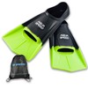 Aqua Speed Short Flippers For Adults And Children, High Tech