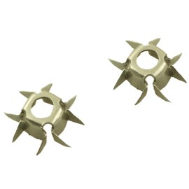 YTgilo 10PCS Stainless Steel Octopus Arrowheads Archery Target Heads 25 Grain Threaded Arrowheads Octopus Judo Blunt Tips for Field Practice Small Hunting Game Designs