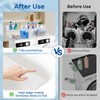 Noafocks Washer and Dryer Covers - Top Wood Countertop Washer
