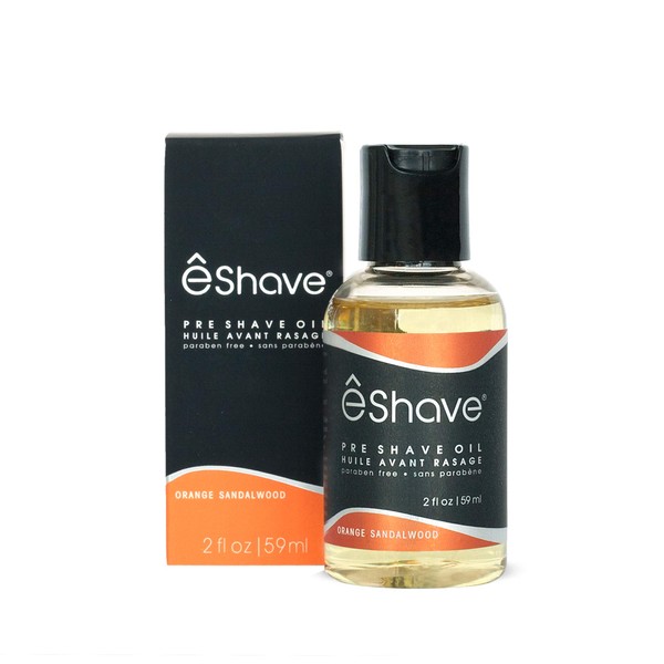 êShave Pre Shave Oil, Orange Sandalwood, 2 Fl Oz