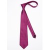 Enlision Hot Pink Ties for Men Wedding Plaid Tie Pocket