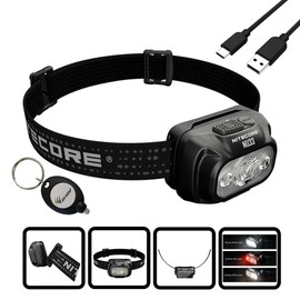 Nitecore NU33 Triple Output USB-C Rechargeable Headlamp- 700 Lumens