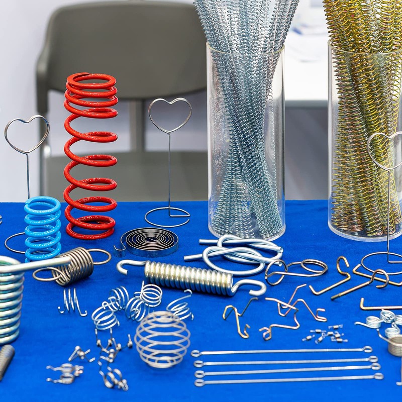 sourcing map Compression Spring, 5Pcs 304 Stainless Steel, 10mm OD,