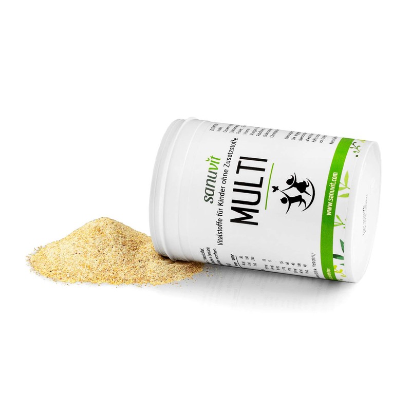Sanuvit Children's Multivitamin Fruit Powder/Vitamins and Minerals as a Delicious