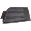 CPP Plastic Front, Left Side Black Fog Light Cover for