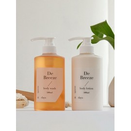 [Body SET] Month & Days Perfume Care De Breeze Body Package Clean Soap Fragrance (Body Wash 500ml + Body Lotion 500ml) / [바디SET] 먼스앤데이즈 퍼퓸케어 디 브리즈 바디패키지 클린솝향 (바디워시 500ml + 바디로션 500ml)