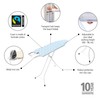 Brabantia Comfort Ironing Board with Left/Right Adjustable Steam Iron Rest