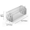 onlyfire Universal Octagonal Tumble Rotisserie Basket, Flat Spit Rotisserie Grill