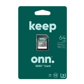 Universal Keep Onn 64gb SDXC Memory Card with Adapter
