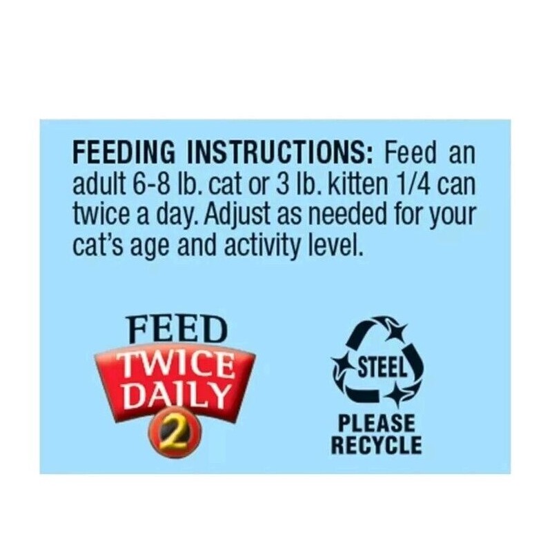 9Lives 4 Cans 9Lives Meaty Pate Wet Cat Food with