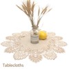 Faderr Round Retro Table Cloth Coffee Table Cloth Towel Cotton