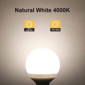 Kohree 12 Volt RV Led Light Bulbs BA15s 20-99/1141/1156 12V Vanity Replacement Bulbs for 5th Wheel Camper Trailer Motorhomes Marine Boat Interior Light Bulb (Pack of 3, 4000K Natural White)