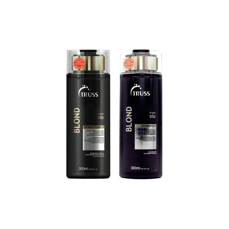 Kit Blond Shampoo y Acondicionador Truss 300ml Cada