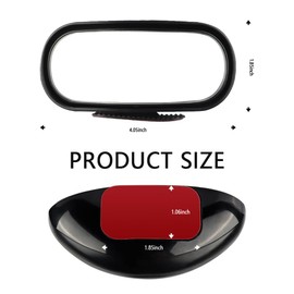 HD Blind Spot Car Mirror,Wide Angle Rearview Mirror with 360° Adjustment,Universal Car Essential Tool Fit for Cars,Truck,SUV