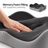 Memory Foam Seat Cushion for Office & Car – Non-Slip