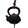 Heiyemon Japanese Wind Chime Nambu Iron Temple Bell Black Color