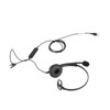 Single Ear Headset Comfortable Lightweight Noise Canceling Wired Computer Headset