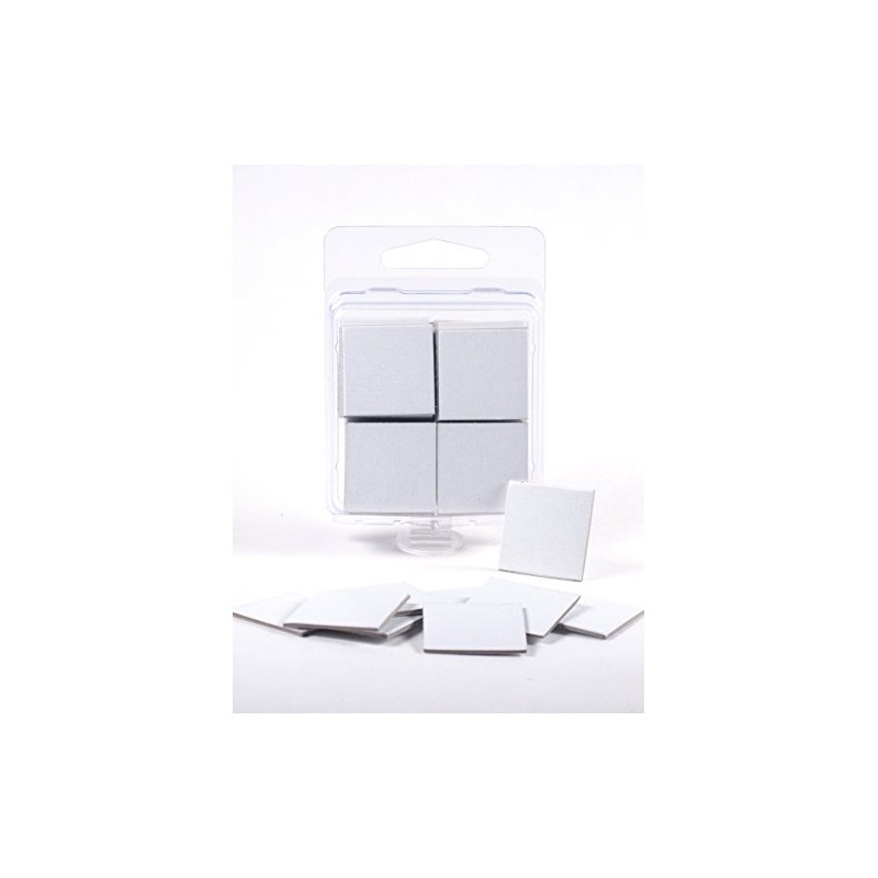 Hedral Value Pack of 50 - Blank 1" Square Board