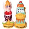 Pacific Giftware Lucky Casino Slot Machine Winner Ceramic Magnetic Salt