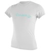 O'Neill Wetsuits Wms Basic Skins S/S Sun Shirt - WHITE,