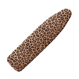 Pzuqiu Leopard Print Ironing Board Cover Universal Iron Board Cover for Ironing Board Extra Wide Durable Ironing Board Cover with Hook and Loop