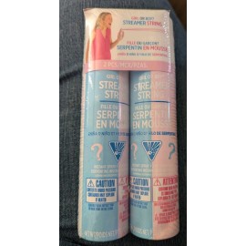 Unbranded Gender Reveal Party Shooting Streamer String, Baby Girl, 2 pack, New