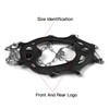 201 Stainless Steel 24 Teeth Ice Claw Snow Anti-slip Shoe