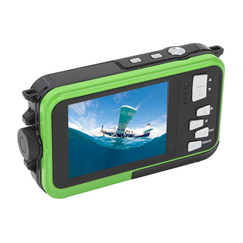 Waterproof Digital Camera 48MP 2.7K HD 16X Digital Zoom Dual