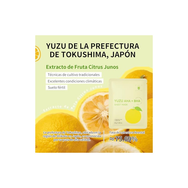 Kit Cuidado Facial BeauBase Set Mascarillas Faciales 25 Piezas