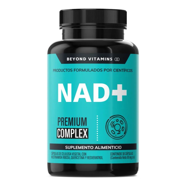 Nad+ | Nr Nicotinamida Ribosa - Suplemento Alimenticio Premium Potenciado