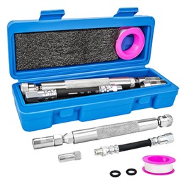 Yueidung 7862 Grease Fitting Cleaning Tool, Grease Zerk Buster, Grease Zerk Cleaner for Flushing Out Hardened Grease from Shafts, Bushings, Joints, Replacement 7862