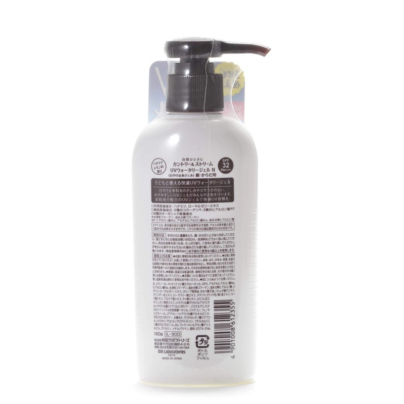 country stream 32 sun protection factor UV water gel N