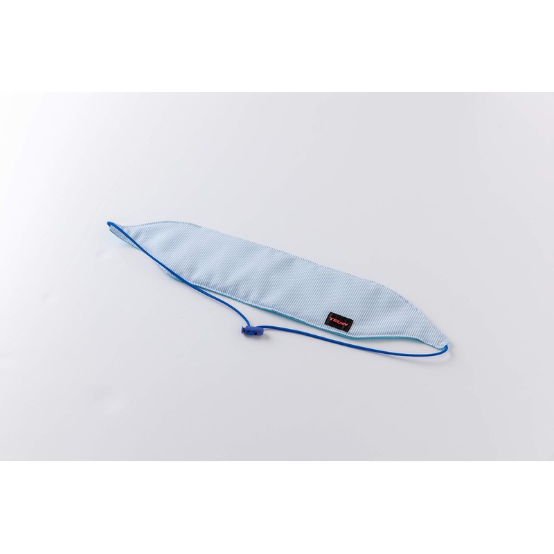 TEIJIN Neck Cooler, New Type, Blue, Width 15.0 x Height