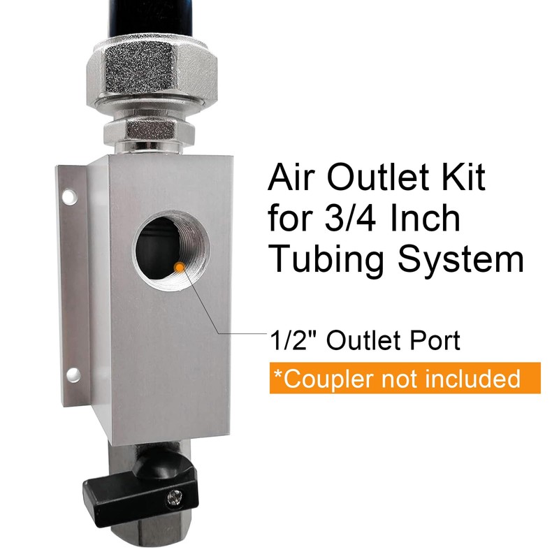altivox Compressed Air Outlet Kit for 3/4 Inch Rapid Air