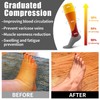 Bluemaple 6 Pack Copper Compression Socks for Women and Men