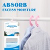 CANAGER Hanging Moisture Absorber,Cedar Fragrance Moistureproof Hanging Bag, Dehumidifier Bag