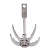 Outdoor Survival Hook Stainless Steel Foldable Climbing Grappling Hook for