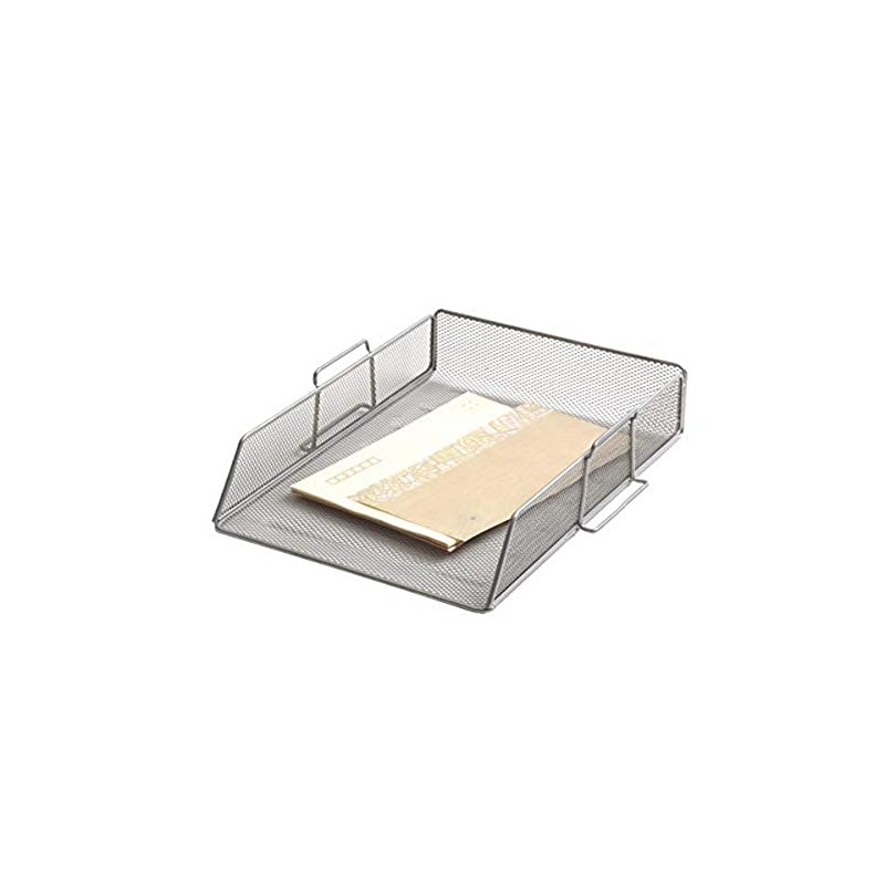 Q-Connect Stackable Letter Tray Silver