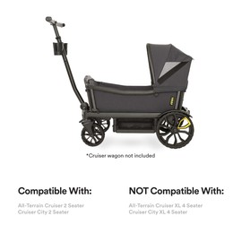 Veer Retractable Canopy for Veer All-Terrain Cruiser and Cruiser-City 2 Seater Models. NOT Compatible with All-Terrain Cruiser XL or Cruiser-City XL 4 Seater Models.