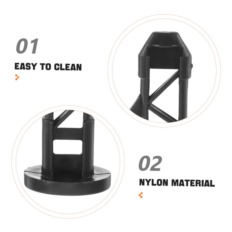 Mipcase 6 Pcs Trash Can Lid Connecting Pins Weatherproof Lid