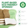 AIRNEX Esponja de Cocina Natural Biodegradable – Esponja de celulosa