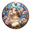 KAAYEE Wooden Puzzles for Adults,Ragdoll Cat Jigsaw Puzzle Adult,300 Pcs