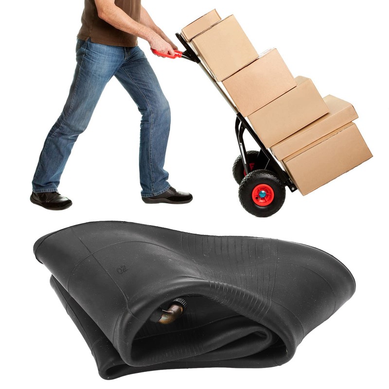 GZD 4.10/3.50-5 Rubber Inner Tube for Lawnmowers, Trolleys, Yard Trailers,