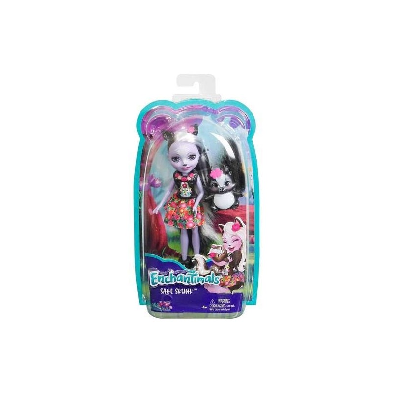 Mattel Enchantimals Sage Skunk Doll