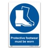 Protective Footwear Must Be Worn Sign – A4 Mandatory PPE