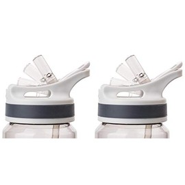 AceCamp 2 x Drinking Bottle Spring Lid Replacement Accessories Tritan Bottles 350 ml, 550 ml and 750 ml, Double Pack, 999929