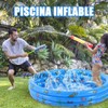 Piscina Inflable Redonda De 3 Niveles Para Niños 13035 Cm