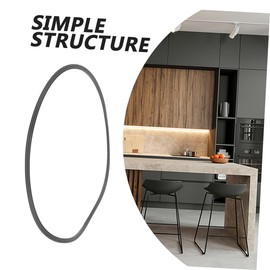 SEWACC 2Pcs Flexible Rubber Rings for Bar Stool Legs Non Slip Floor Protectors for Chairs Durable Easy to Install Noise Reducing Chair Leg Protectors